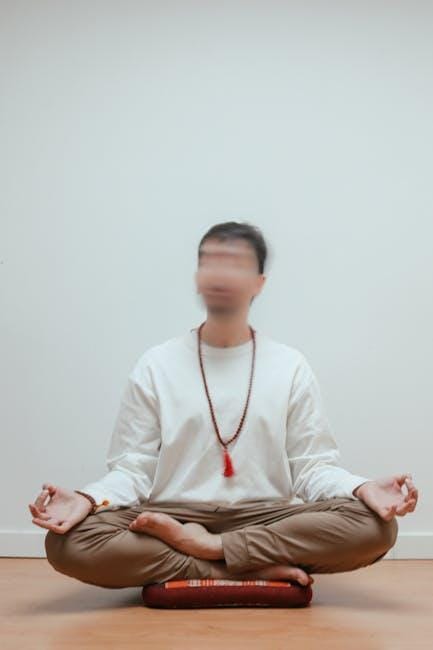 3) Mindful Meditation: ⁢Anchoring your⁣ thoughts in the present moment through ⁣mindful‌ meditation can help​ you‌ break‍ free from the ​cycle of stress and ‌anxiety.​ Find a quiet place to sit, close ⁣your eyes, and choose an anchor point, such as ⁤your‌ breath or a simple mantra. Gently bring your focus ‌back to this ​point whenever​ your‌ mind starts to wander, training yourself to stay grounded in the‍ here ‌and ⁢now